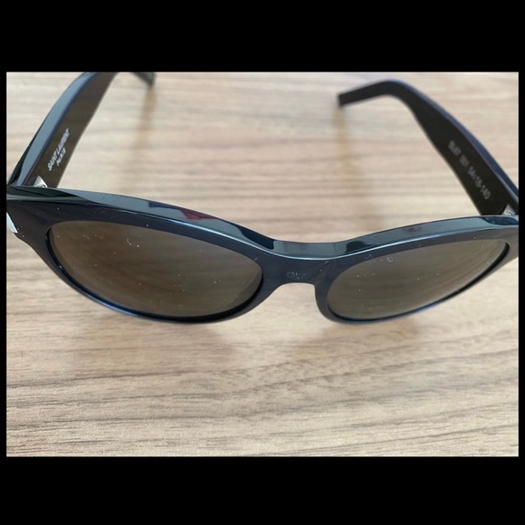 Saint Laurent SL 67 001 Black Frame Sunglasses - Picture 2 of 7